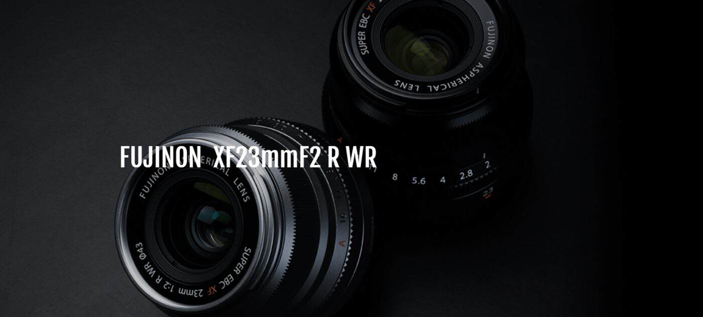 Fujinon XF23mmF2 R WR Objektiv für Fujifilm Kameras.
