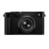 Fujifilm X-E5 Kamera mit XF23mm F2.8 Objektiv in Schwarz.